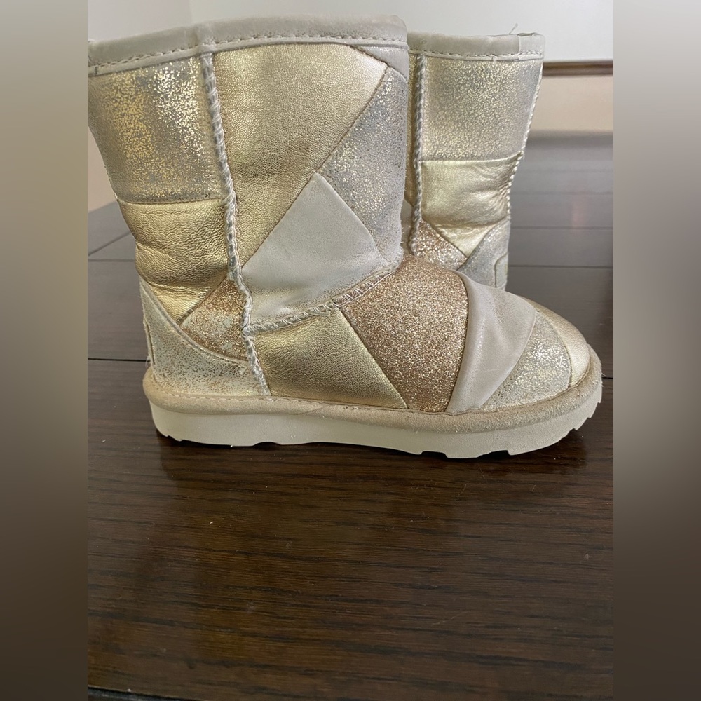 Ugg Classic Short II Metallic Patchwork Boot